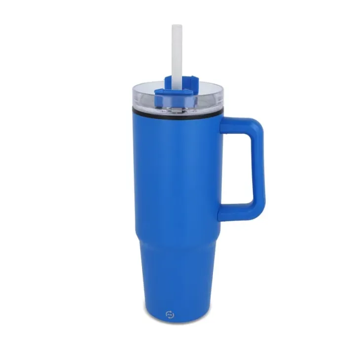 Miami mug with handle and straw 800ml - LT57004 (N0011)